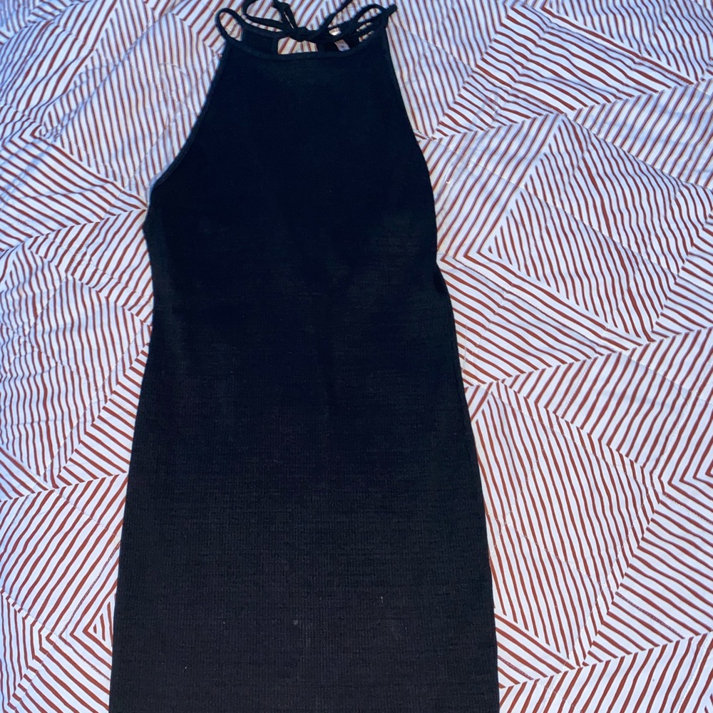 Long black dress